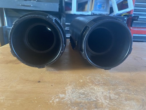 2 Rinehardt Racing Slip On Exhaust Manifolds 4.5 In Diameter