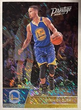 ⭐️Stephen Curry #7 - 2016-17 Panini Prestige Rain Parallel SSP Rare Golden State