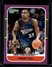 2022-23 Donruss #19 Grant Hill Retro Series Purple Press Proof