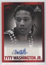 2021-22 Leaf Memories 1960 Base Red Spectrum 9/25 TyTy Washington Jr Auto 0jd0