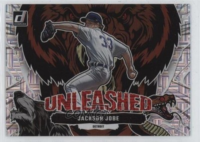2023 Panini Donruss Unleashed Vector Jackson Jobe #U13 1e19