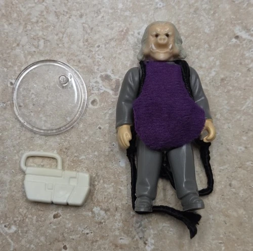 Vintage Kenner Star Wars Ugnaught Complete Original Accessories Purple Apron