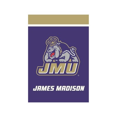 Briarwood Lane James Madison University NCAA Licensed Garden Flag 12x18
