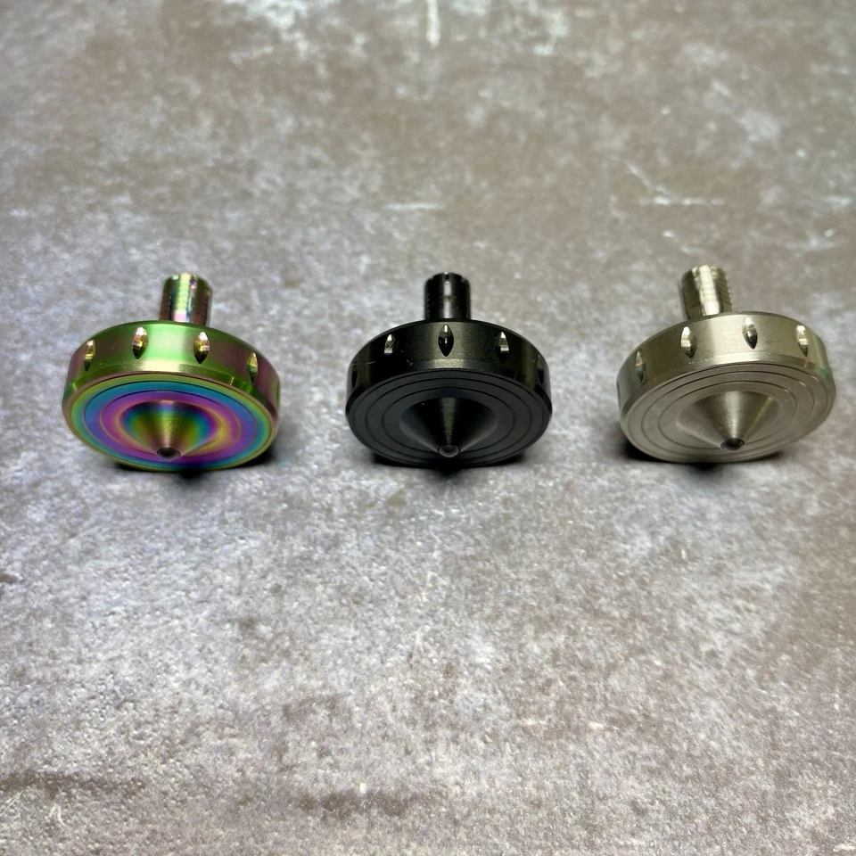Spinning Tops OVNI de metal de precisión, largo tiempo de giro, 3 piezas Foto 2 de 4