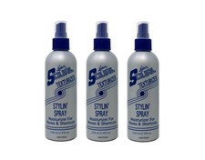 Luster's S-Curl Texturizing Styling Spray 8 oz Pump 3 Pack