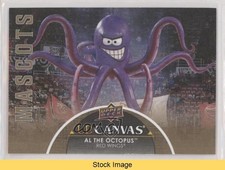 2021 Upper Deck Extended Series UD Canvas Mascots Al The Octopus #C401 READ 17mk