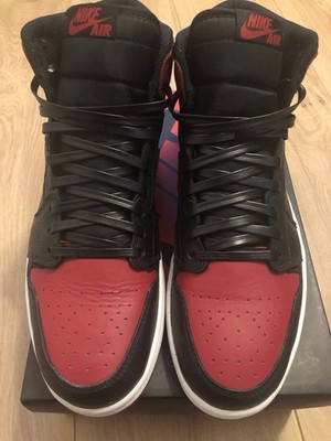 NIKE AIR JORDAN 1 HIGH OG BANNED BRED 2013 US9/EU43