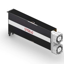 Fits AMD 7150X2 Graphics Card Heat Blower fan