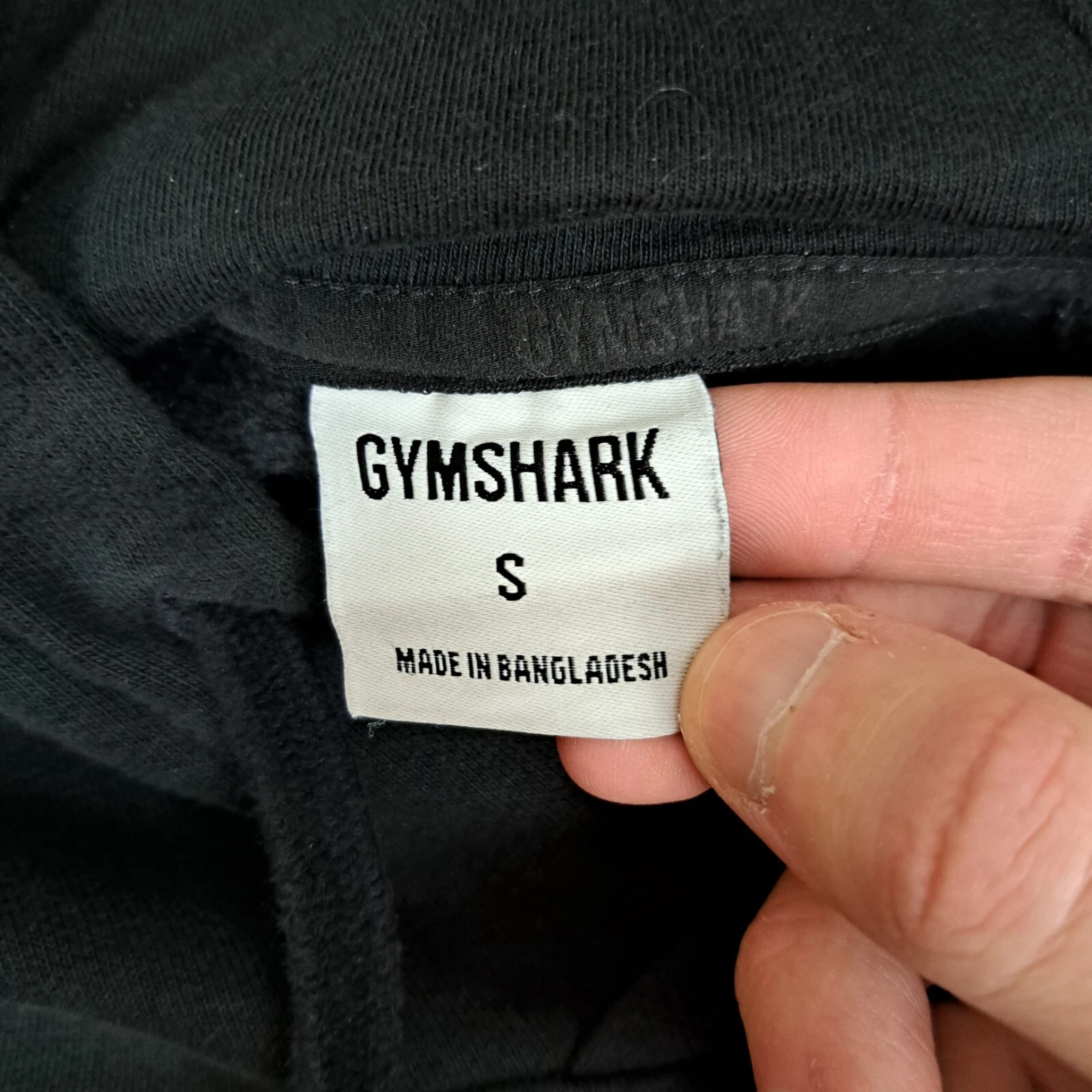 gymshark crest logo fleece workout gym sweatshirt hoodie