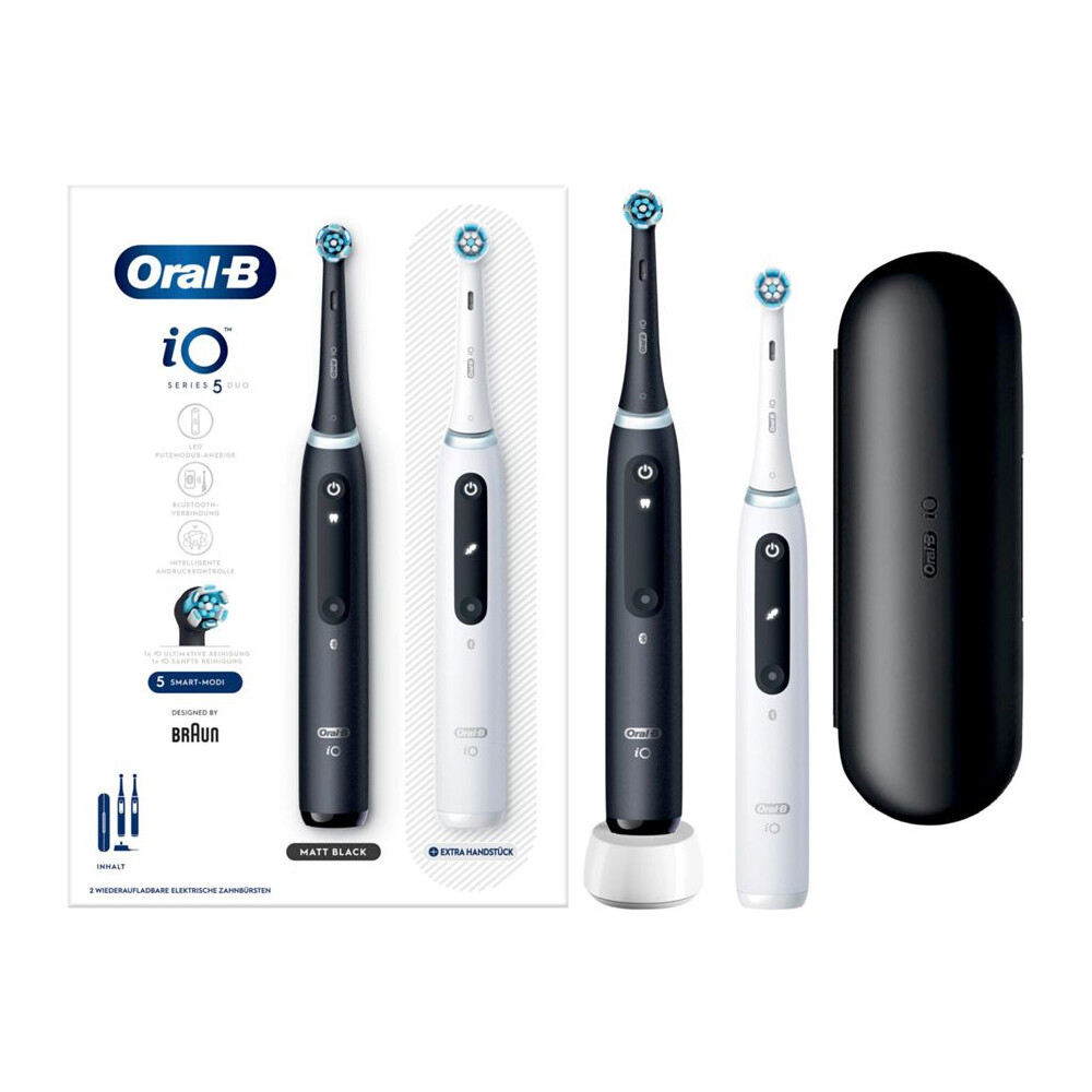 Oral-B iO серии 5 Duo elektr Цанбюрсте шварцвессе цвейт ручной работы 36990₽
