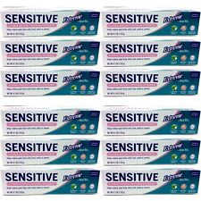 12 x Natural White Sensitive Extreme Whitening Toothpaste 3.4 -oz F/S