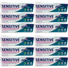12 x Natural White Sensitive Extreme Whitening Toothpaste 3.4 -oz F/S
