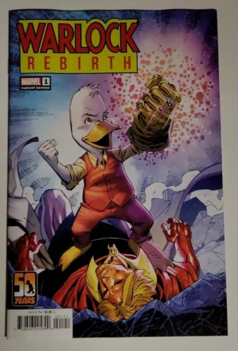 WARLOCK: REBIRTH #1 06/2023 NM/NM- LIM HOWARD THE DUCK VARIANT MARVEL COMICS 