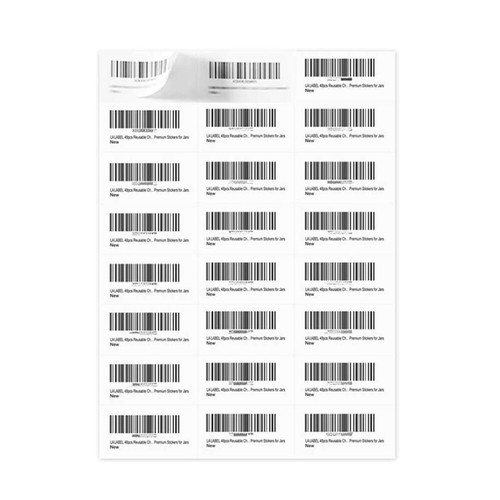 6000 Count Premium Shipping Mailing Labels 1"x2-5/8" Adhesive 30 Per Sheet 30-UP - Picture 6 of 13