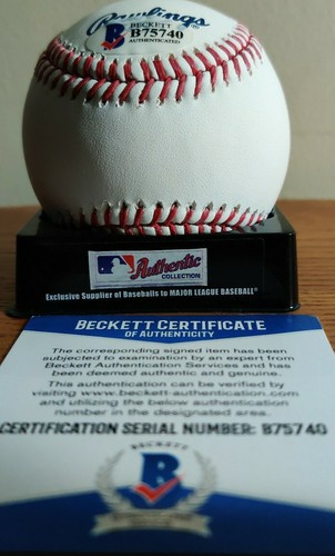Tim Raines Signed Autographed Official Major League HOF Baseball BAS COA EXPOS - Picture 3 of 3