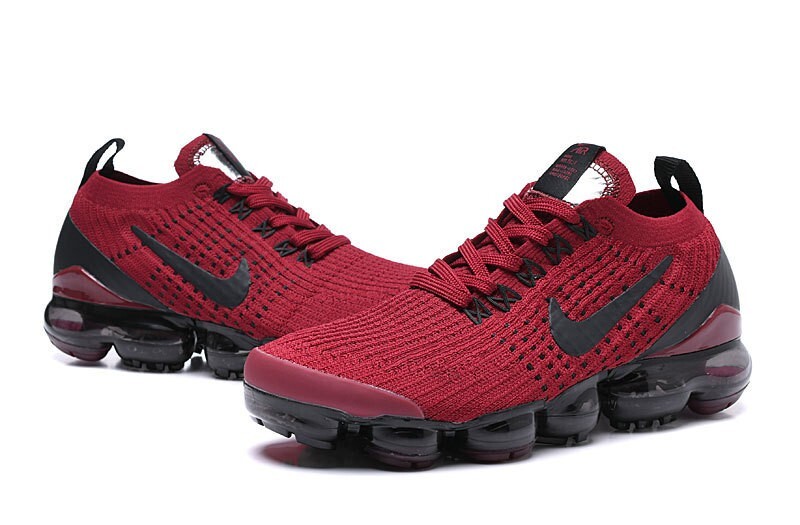 Zapatos informales para hombre Nike Air VaporMax Flyknit 3 (rojo)