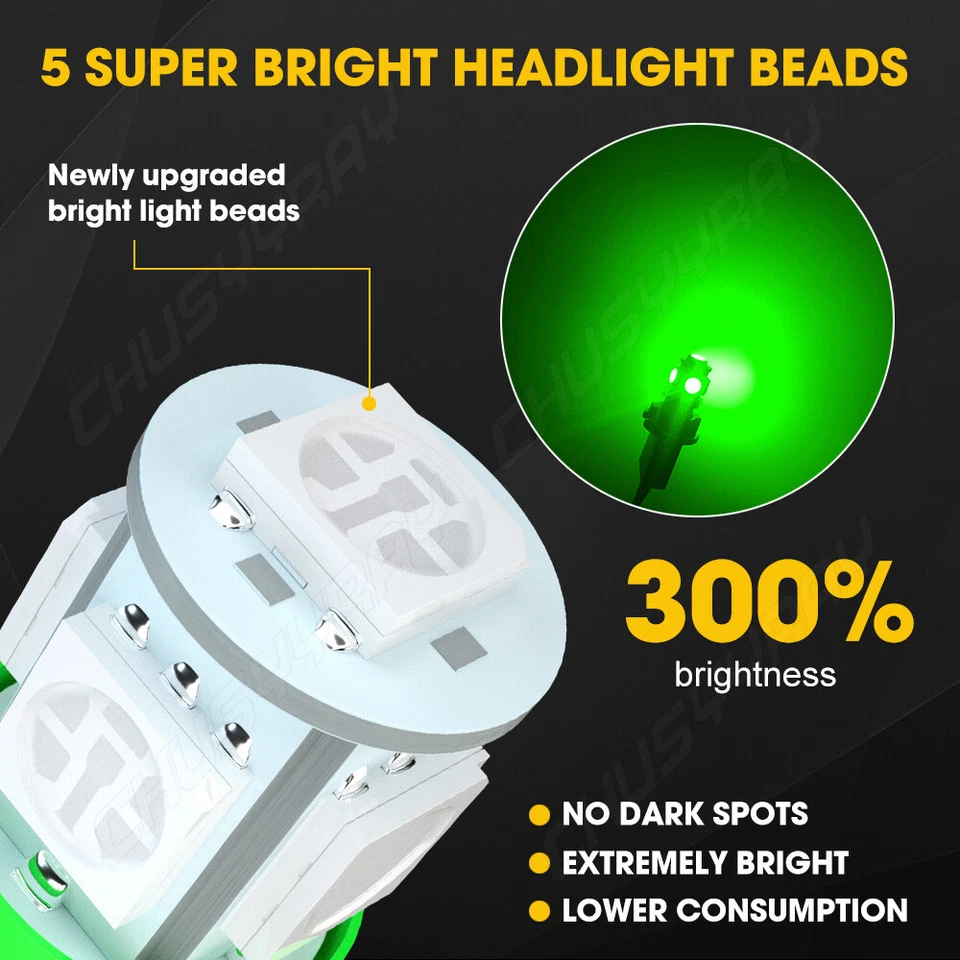 Kit de bombillas LED para Chevy 73-87 C10 C20 C30 tablero de instrumentos LED calibre camión Foto 4 de 4