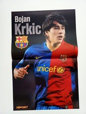 Bojan Krkic FC Barcelona - 2011 Double Sided Poster  18,4
