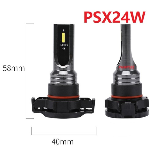 2Pcs H4 H7 H11 H10 LED Car Headlight Bulbs 3000K 6000K PSX24W 9005 HB3 9006 HB4 - Picture 11 of 60