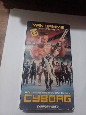 Cyborg (VHS, 1989) Sci-fi Post-Apocalypse Jean-Claude Van Damme Cannon Video