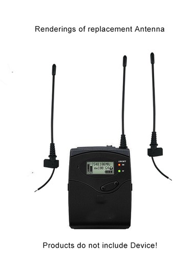 4 x Antenna For Sennheiser EW100G2/100G3 wireless microphone/IEM Bodypack system - Picture 6 of 6