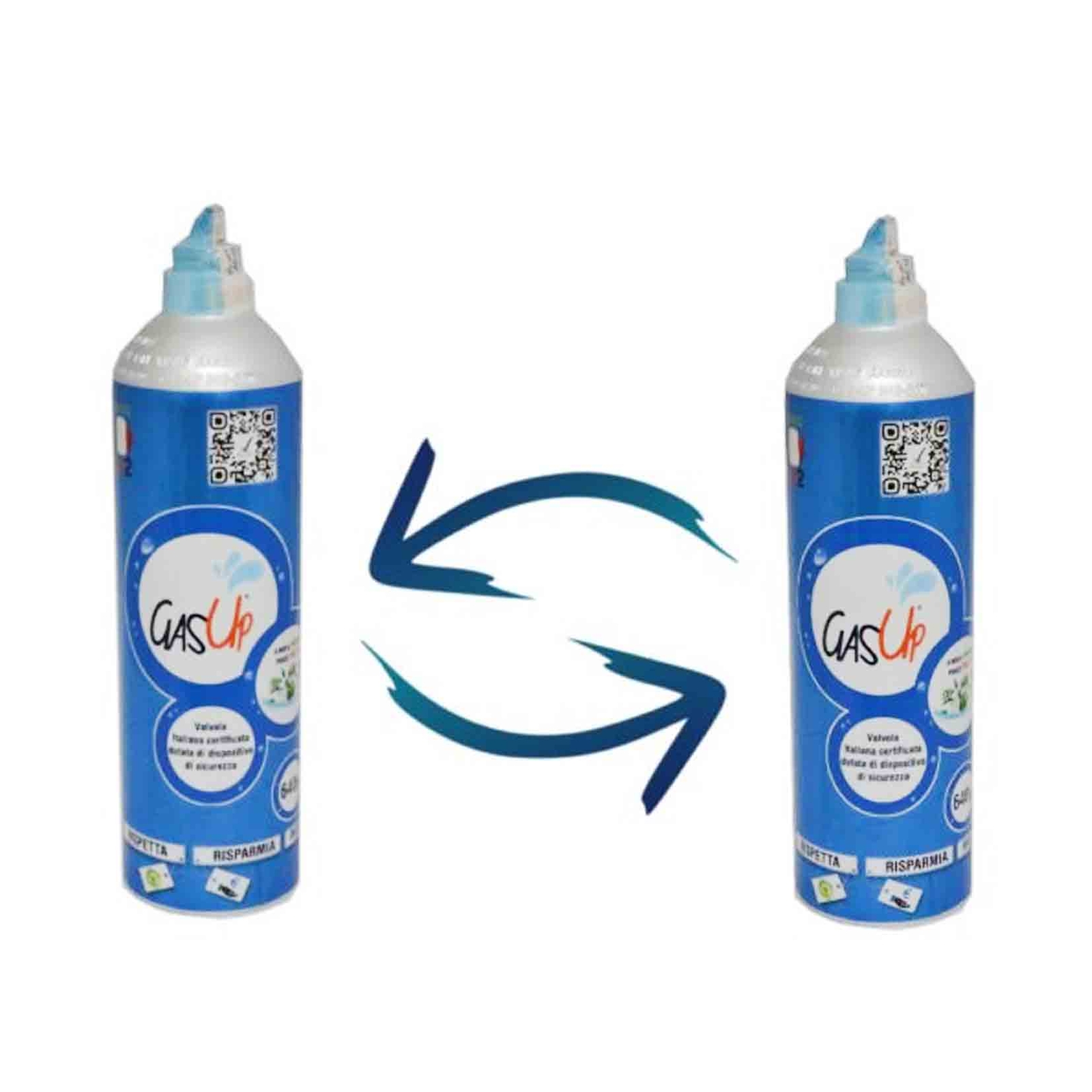 Ricarica bombola CO2 640 gr M11x1 con consegna del pieno e ritiro contestuale...