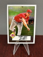 2021 Topp Series 1 1952 Redux Chrome Refractor Sonny Gray #TC52-47 Reds MLB