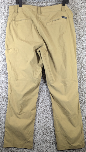 Pantalón cargo Columbia beige pierna recta exterior senderismo hombre talla 34x29 (etiqueta 34x30) - Imagen 2 de 11