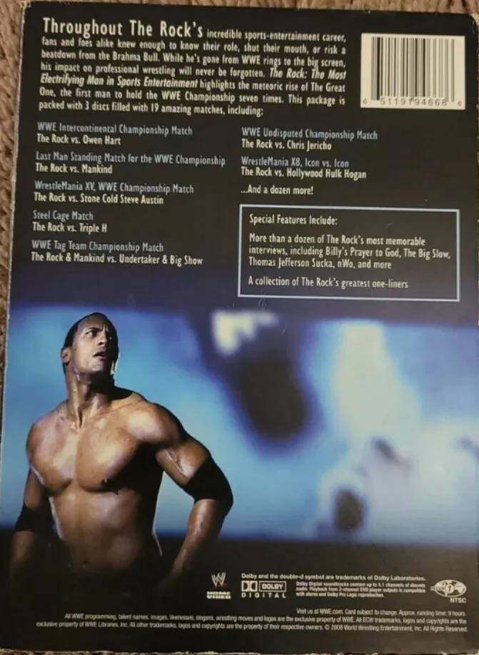 Dwayne The Rock Johnson Names 3 Greatest Wrestlers of All Time