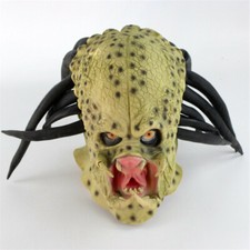 Alien vs. Predator Latex Mask Halloween Party Cosplay Costume Props Horror Mask