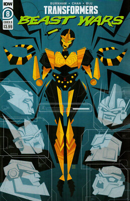 Transformers: Beast Wars Nr. 8 (2021), Variant Cover B, Neuware, new