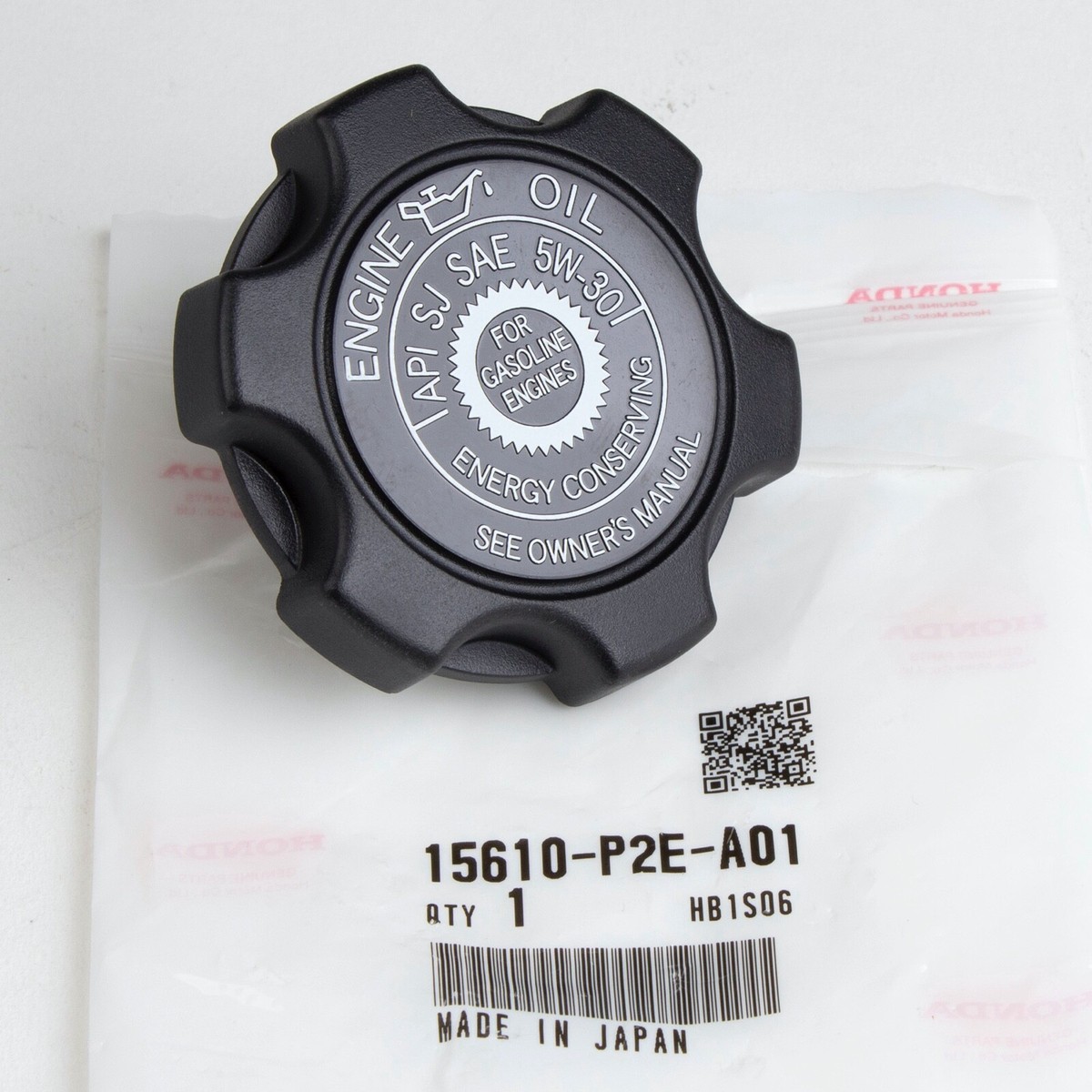 Bouchon De Remplissage D'huile Moteur Neuf 15610-P2A-000 - Pour Honda Civic, CR-V, Acura Integra
