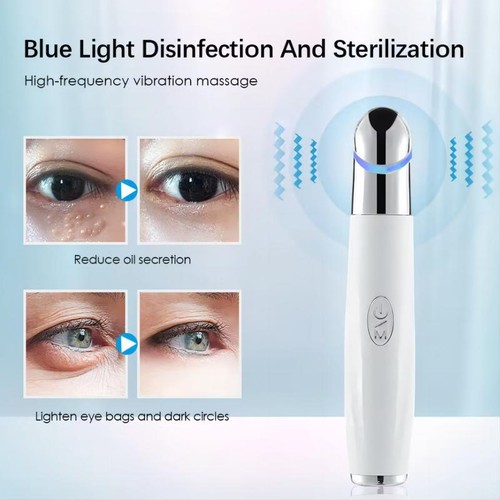 5 in 1 Eye Massager Wand Red Light Therapy for Dark Circles Puffiness Tool - Picture 17 of 24