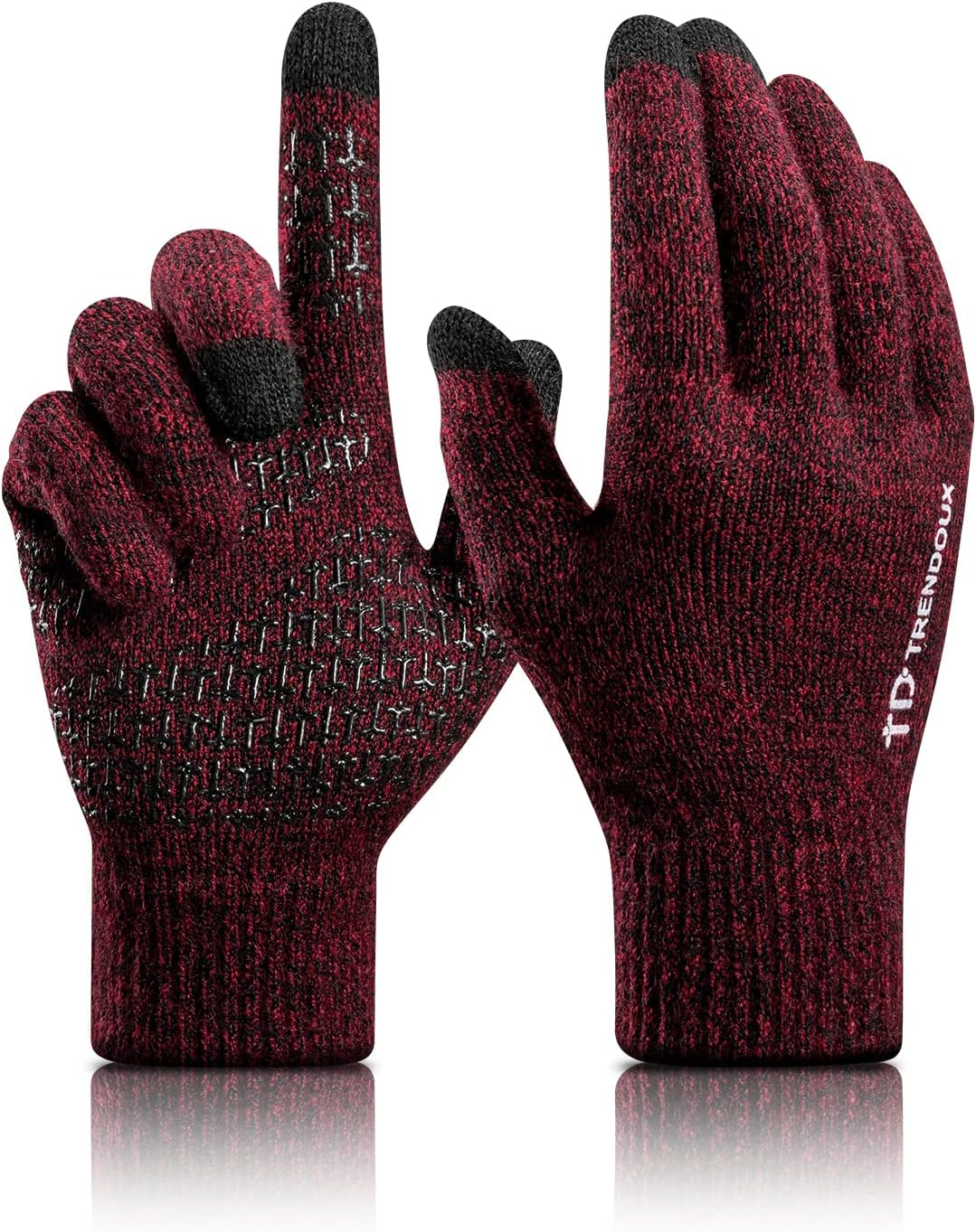 Winter Gloves for Men & Women - Cold Weather Warm Touchscreen Unisex Gloves-image