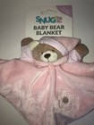 pink baby bear security blanket * NEW w/Tag * Super Soft & Cute! — photo 5