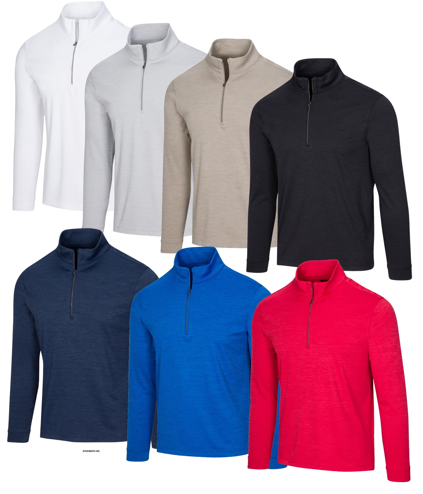 Greg Norman Mens Utility 1/4 Zip Golf 
