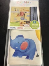 RoomMates Jungle Zoo Theme 29 Wall Decals