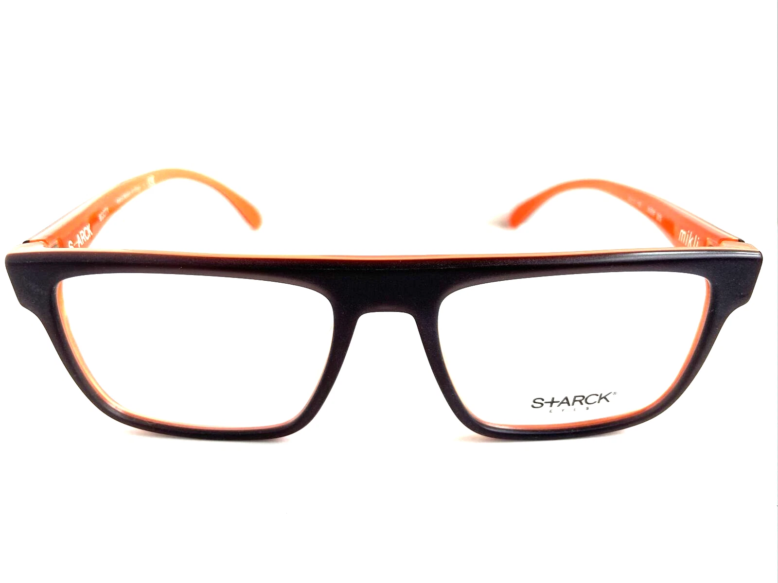 STARCK Eyes Alain Mikli SH3016 0013 53mm Brown Orange Men's Eyeglasses Frame
