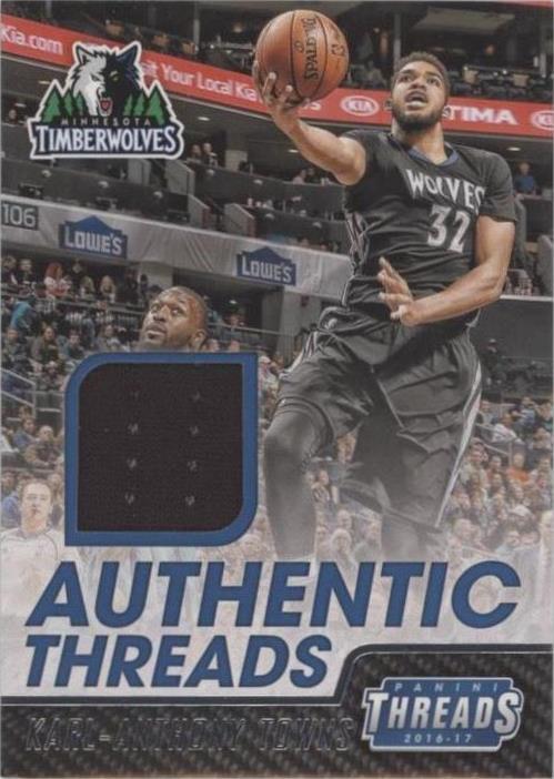 2016-17 Panini Threads - Karl-Anthony Towns #1 - 1 of 1