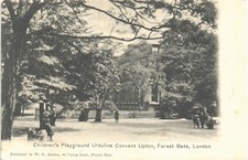 Forest Gate. Children's Playground, Ursuline Convent, Upton by W.G.Barton.