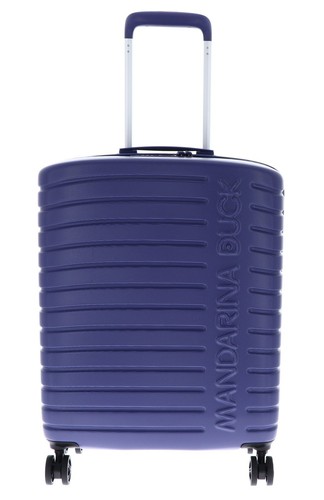 MANDARINA DUCK Flyduck Cabin Trolley S Trolley Skipper Blue violett Neu - Bild 3 von 7