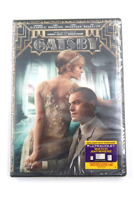 The Great Gatsby (DVD, 2013) NEW SEALED