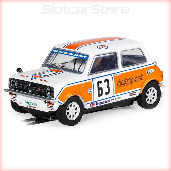 "Scalextric C4413 Mini 1275GT Datapost \"No.63 Alan Curnow\" 1979 Bscc 1:32 Auto"-image