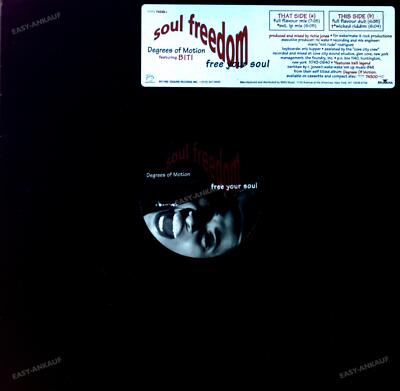 Degrees Of Motion Featuring Biti - Soul Freedom (Free Your Soul) Maxi '