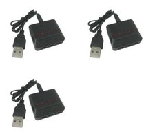 Hubsan X4 H107 Charge 5 in 1 Lipo Battery Charger USB Interface for 3 Pack