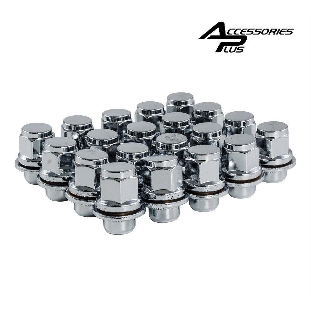 20 Pc FITS TOYOTA SHORT FACTORY OEM TYPE (SOLID) LUG NUTS