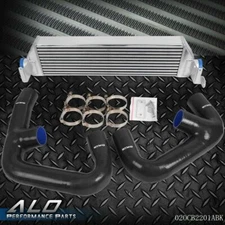 Fit For 15-2017 Volkswagen GTI FWD MK7 2.0T Twin Intercooler +Silicone Hose Kit