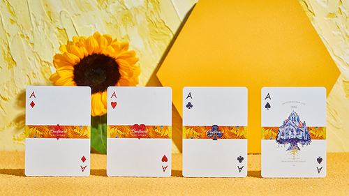 Van Gogh (Sunflowers Edition) Playing Cards Poker Card Game - Picture 5 of 8