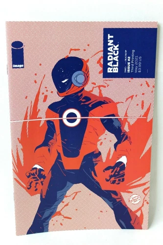 Radiant Black #2 Geraldo Borges 3rd Print Variant 2021 Image Comics F+
