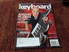 Jordan Rudess  Oscar Peterson KEYBOARD Magazine  piano organ synth March 2008
